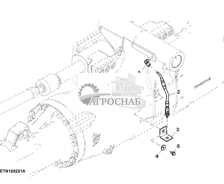 Трубопровод смазки заднего моста - ST824592 48.jpg